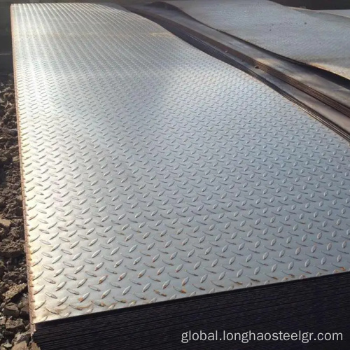 China 4m-12m Length Checkered Plate Factory